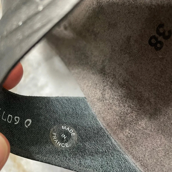 MEPHISTO Silver Helen Leather Comfort Sandals EU 38 - Picture 5 of 14